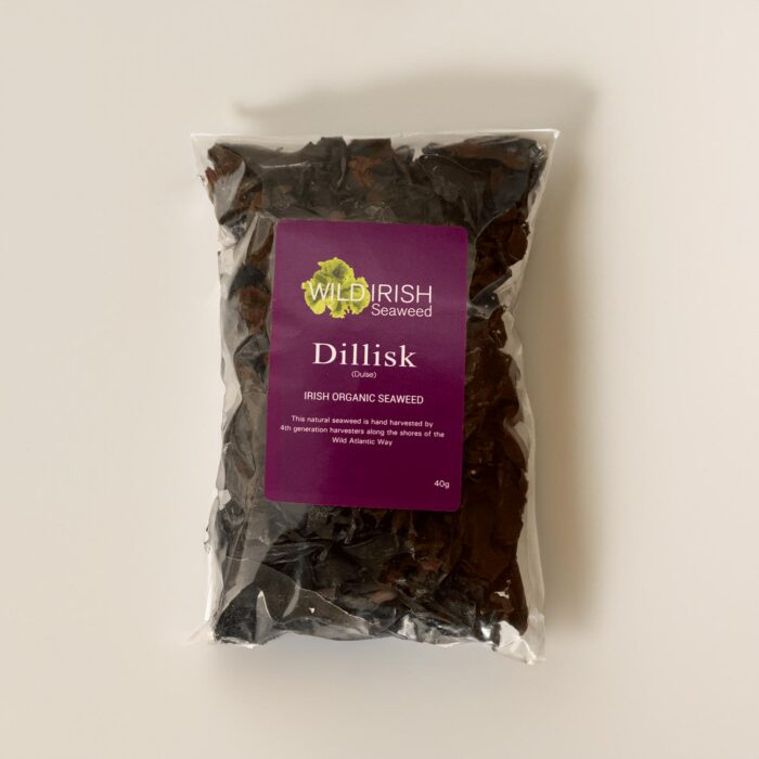 Organic Dulse Strips (In Minigrip) 40g | Wild Irish Seaweed